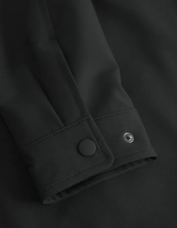 Men Sebastian Tech Jacket 8211 BlackBlack Les Deux JacketsCoats
