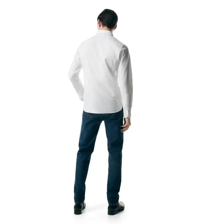 Men Shirts Tom Ford American Oxford Slim Fit Shirt White Men Shirts Tom Ford American Oxford Slim Fit Shirt White