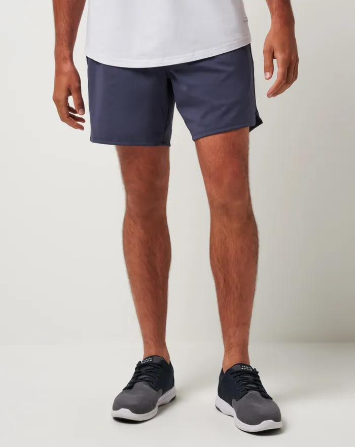 Men Shorts TravisMathew CLOUD TRACK SHORT 7IN Mood Indigo