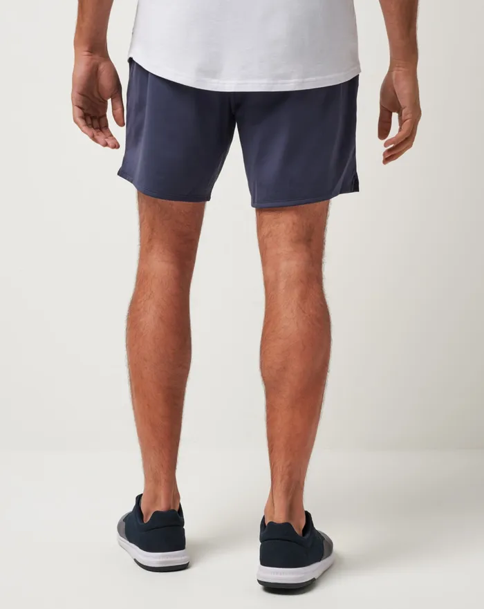 Men Shorts TravisMathew CLOUD TRACK SHORT 7IN Mood Indigo