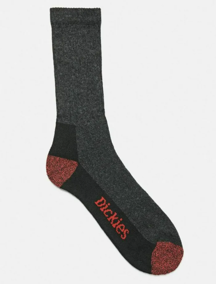 Men Socks Dickies Cushion Crew Socks Black