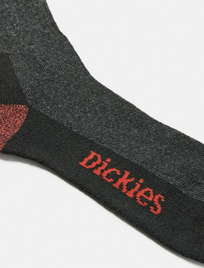 Men Socks Dickies Cushion Crew Socks Black