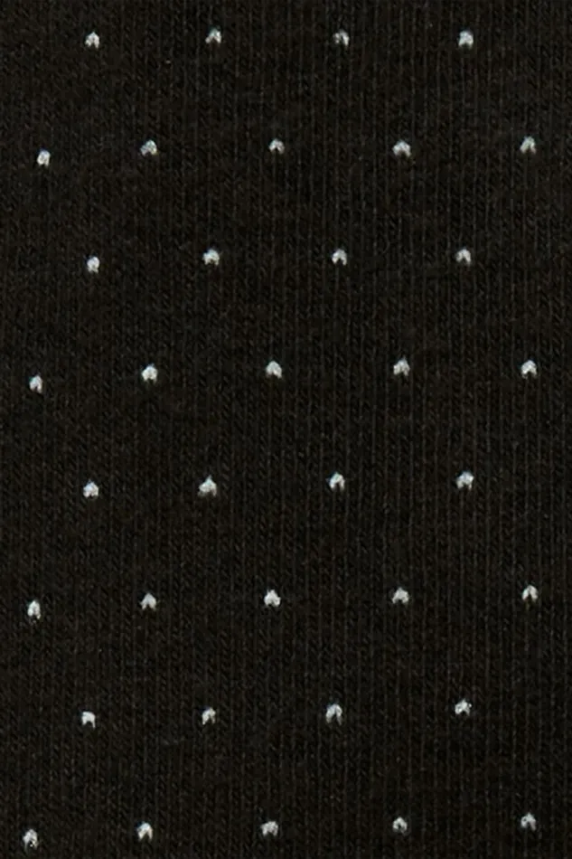 Men Soft Everyday Socks Black Pin Dot Bonobos Socks and Underwear