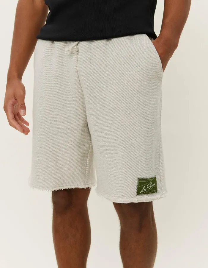 Men Sully Patch Shorts 8211 Grey Melange Les Deux Shorts