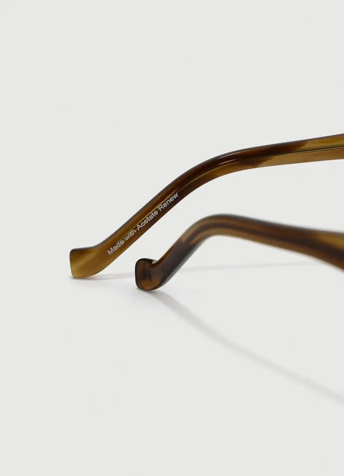 Men Sunglasses Hackett London Round Sunglasses Gold
