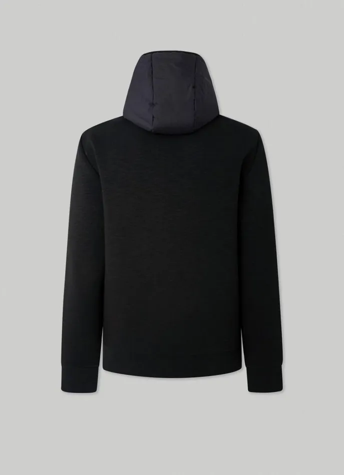 Men Sweatshirts Hackett London Aston Martin Classic Fit Jacket Black