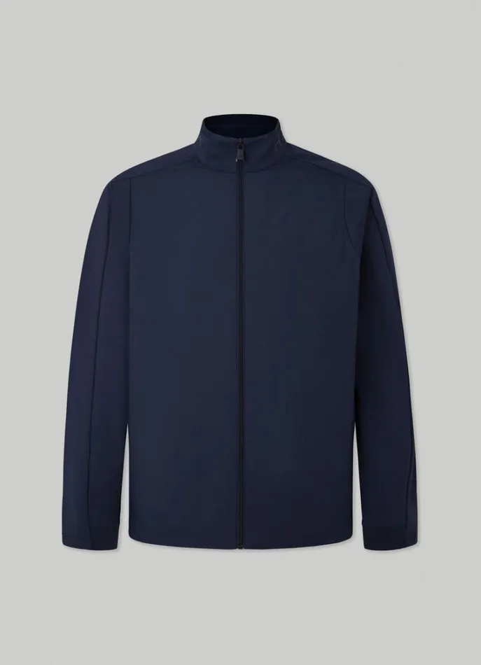 Men Sweatshirts Hackett London Hackett Sport Classic Fit Jacket Navy