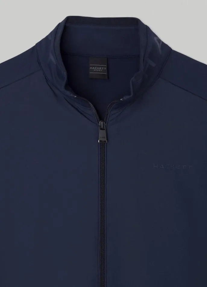 Men Sweatshirts Hackett London Hackett Sport Classic Fit Jacket Navy