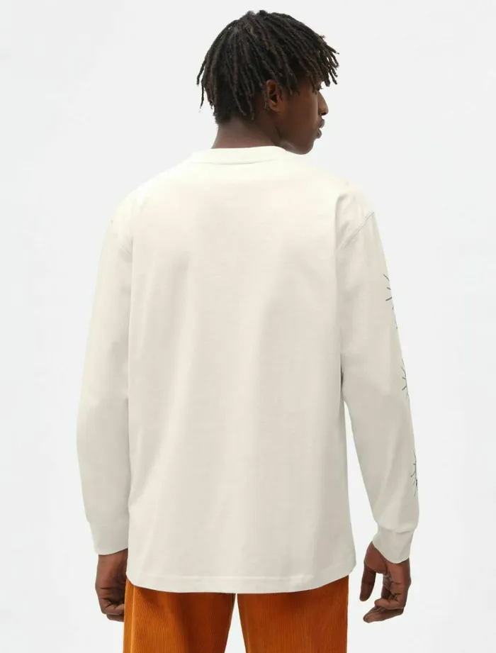Men TShirts Dickies Bettles Long Sleeve TShirt Ecru