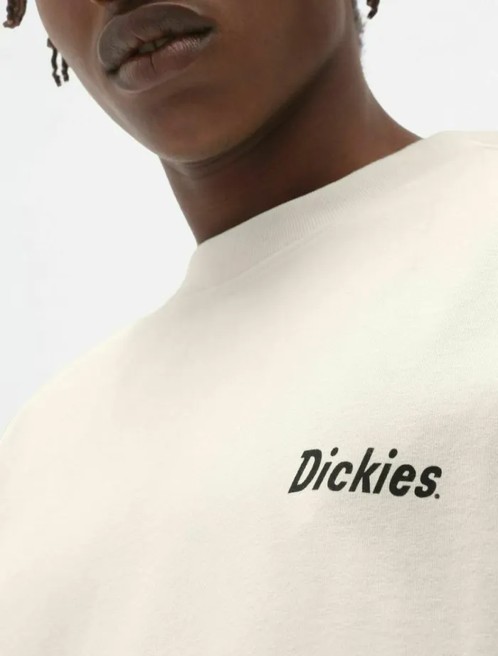 Men TShirts Dickies Bettles Long Sleeve TShirt Ecru
