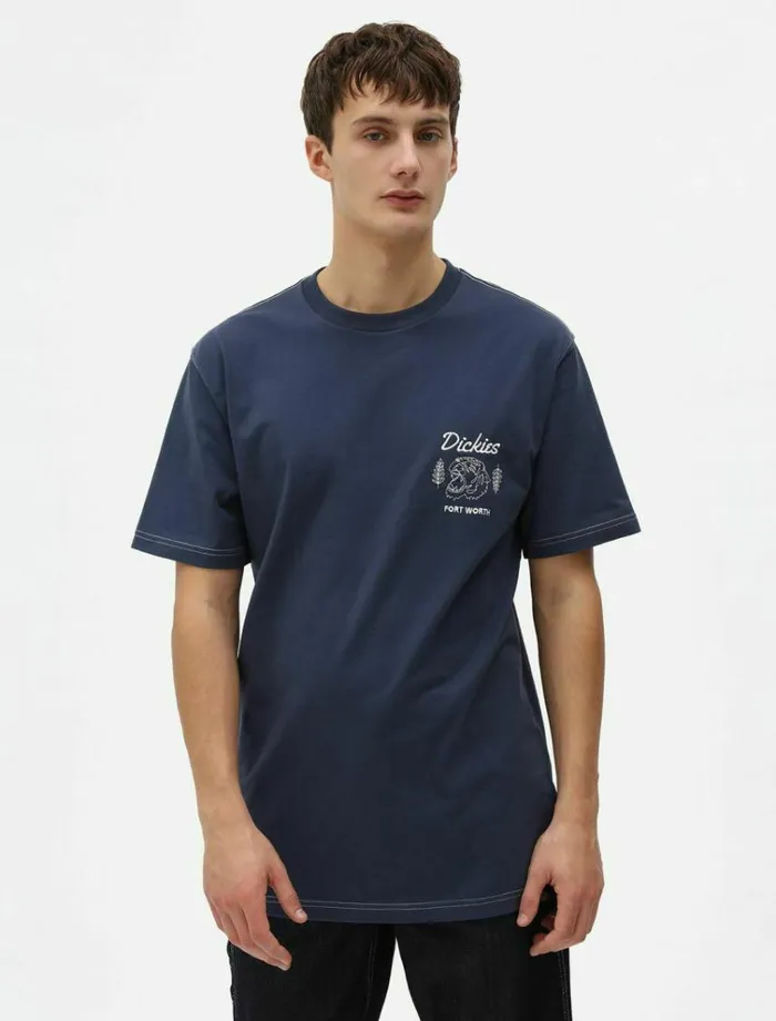 Men TShirts Dickies Halma TShirt Navy Blue