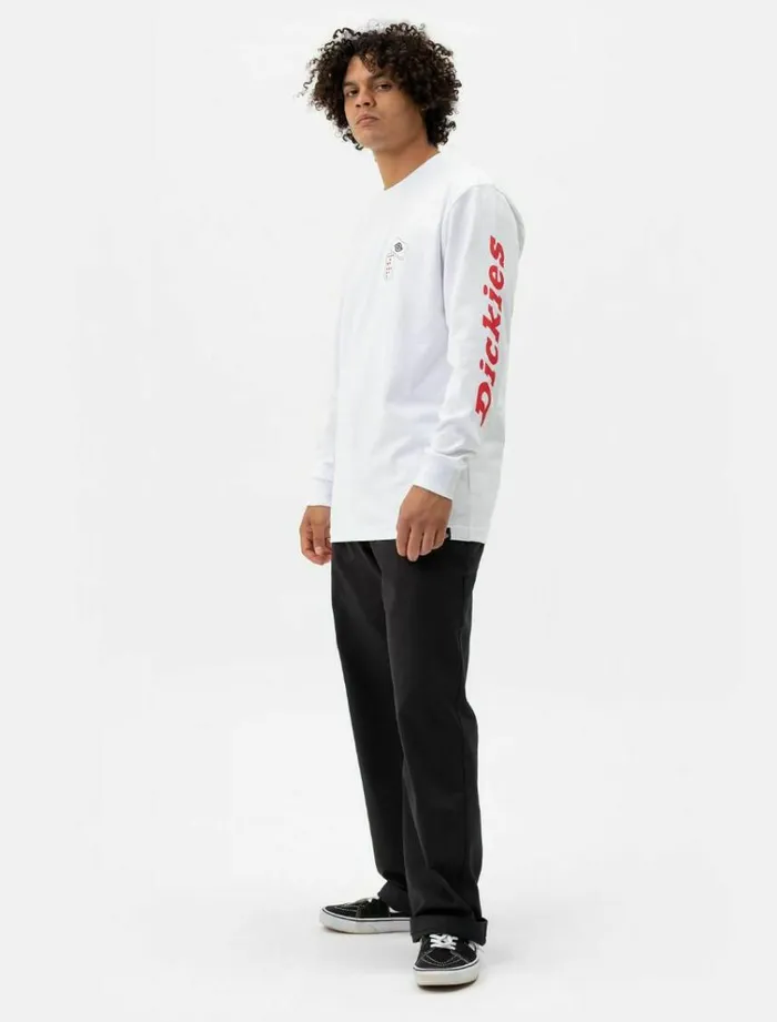 Men TShirts Dickies Jamie Foy Graphic TShirt White