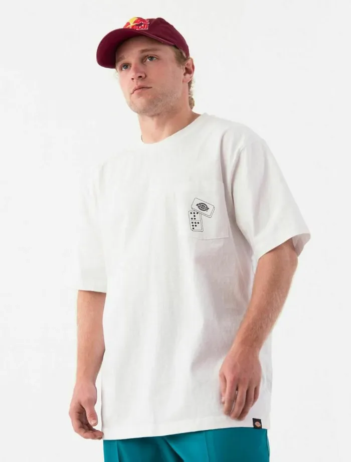Men TShirts Dickies Jamie Foy Graphic TShirt White