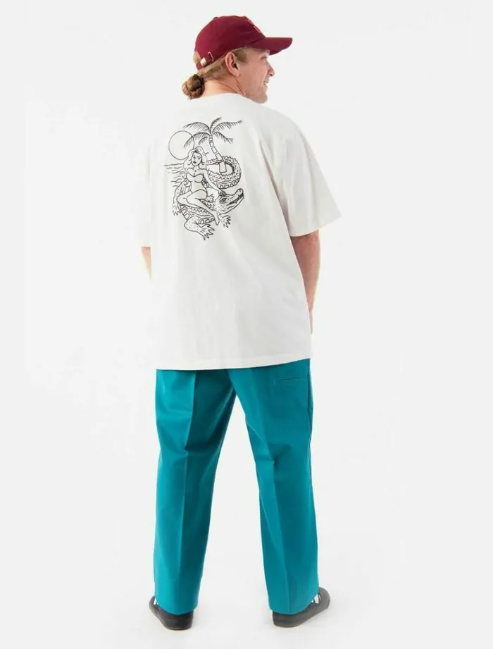 Men TShirts Dickies Jamie Foy Graphic TShirt White