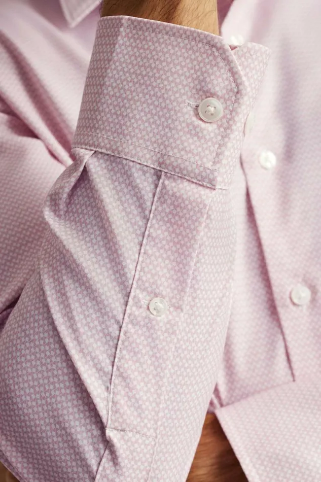 Men Tech Button Down Shirt Pink Astor Geo Bonobos Business Casual Shirts
