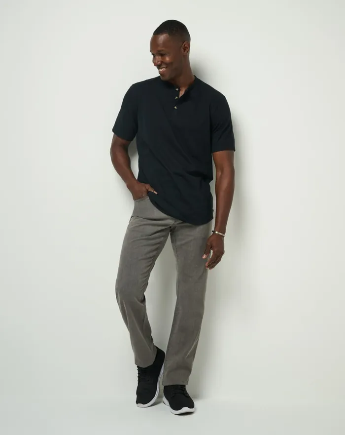 Men Tees TravisMathew ALL ADRIFT TEE Black