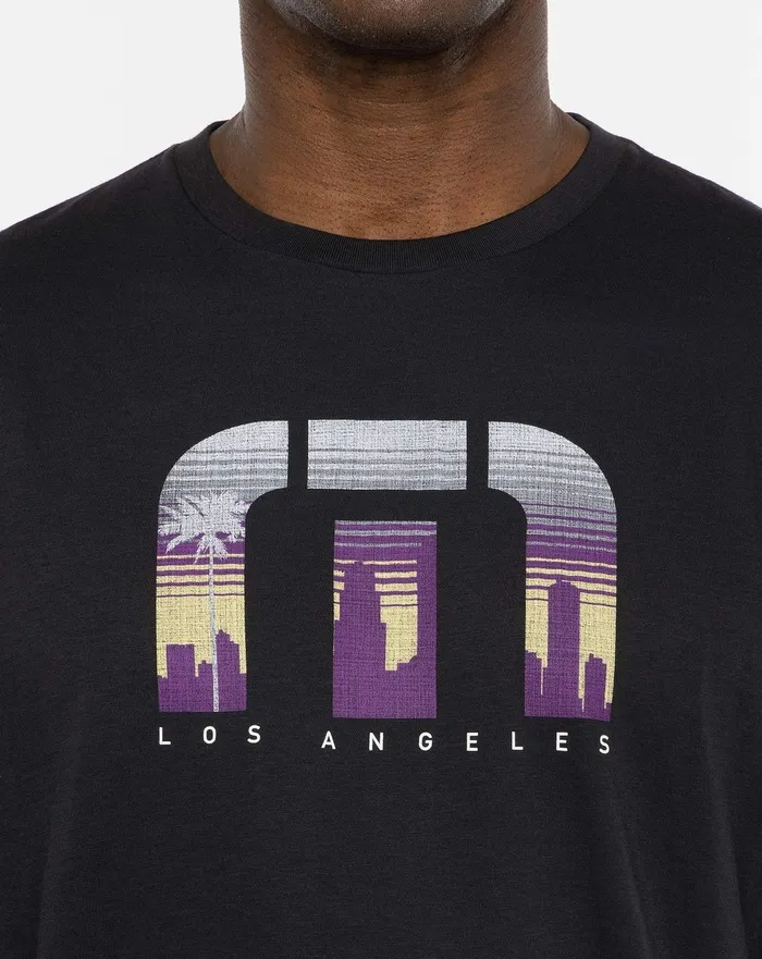 Men Tees TravisMathew SOCAL TEE Black
