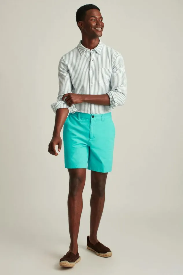 Men The Chino Short 20 Coast Blue Bonobos Chino Shorts