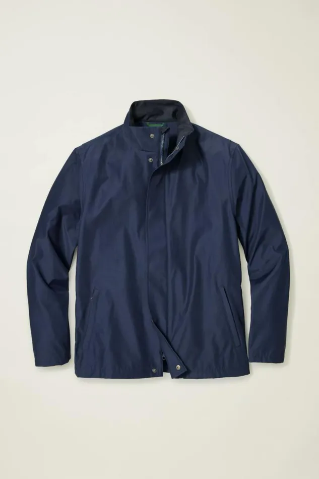 Men The Elements Jacket Navy Bonobos Jackets and Coats