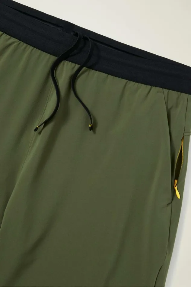 Men The Lined Gym Short Wild Olive Bonobos Casual Shorts