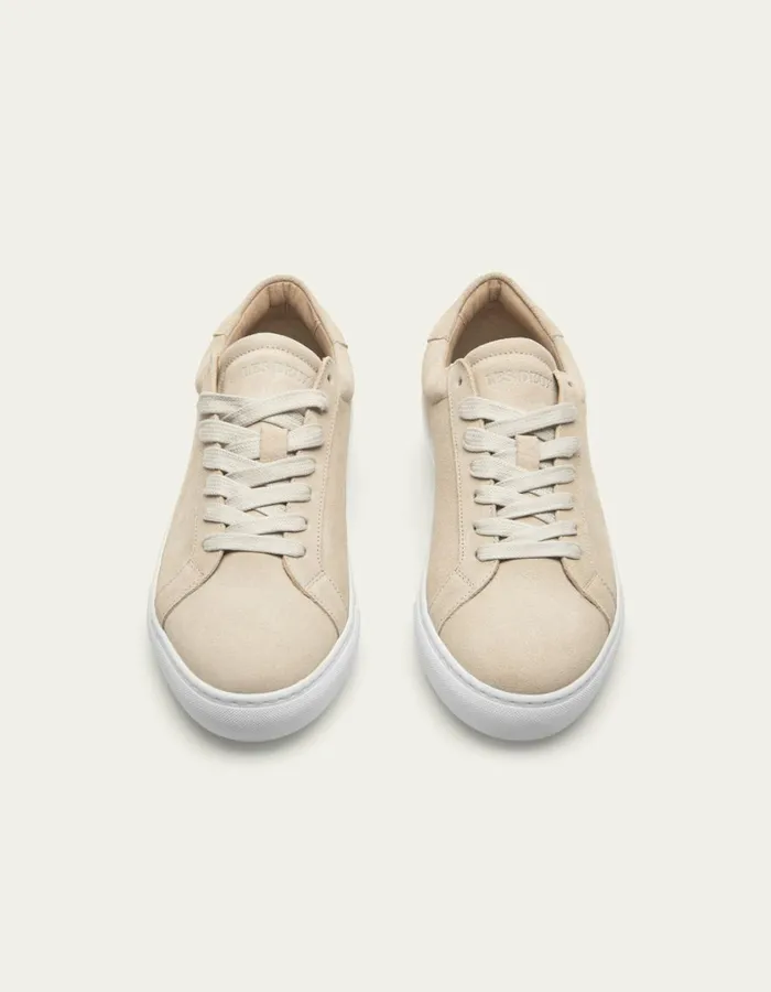Men Theodor Suede Sneaker 8211 Ivory Les Deux Shoes