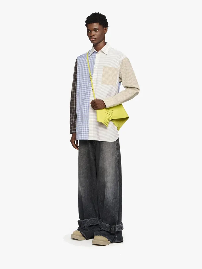 Men Tops and Shirts JW Anderson PATCHWORK SHIRT Bluemulti 8211 Do Not Use Men Tops and Shirts JW Anderson PATCHWORK SHIRT Bluemulti 8211 Do Not Use