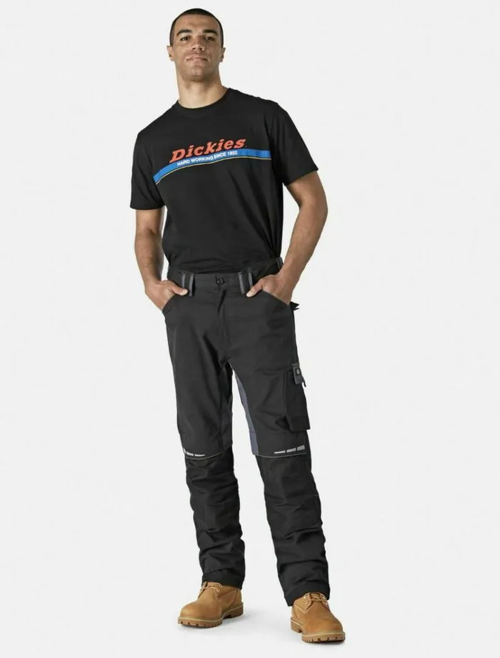 Men Trousers Dickies GDT Premium Trousers Black Gray