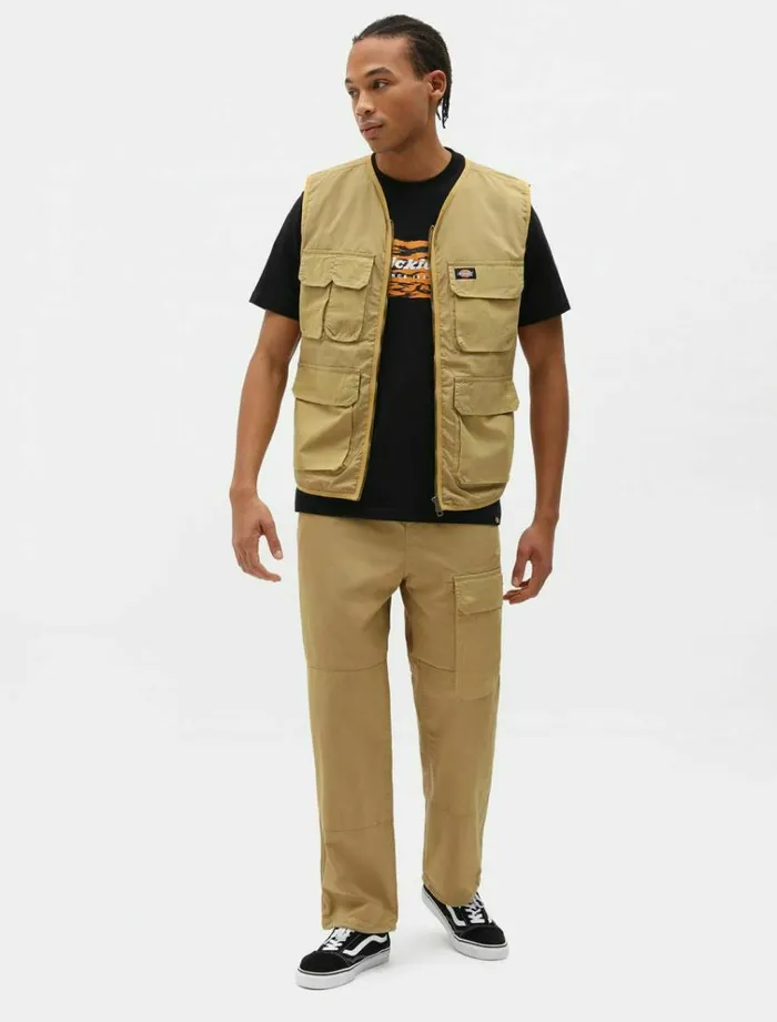 Men Trousers Dickies Glyndon Pant Dark Khaki