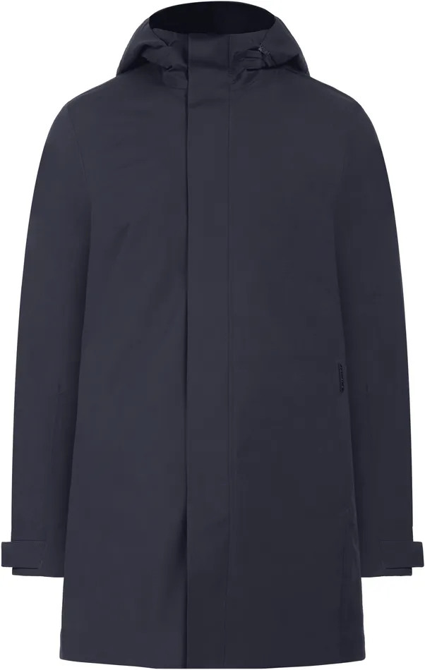 Men Tyr Parka Dark Night Blue Didriksons Lightweight Jackets
