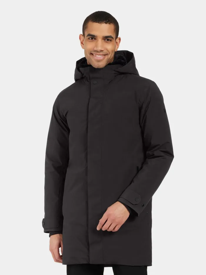 Men Viktor Parka Black Didriksons Autumn Jackets