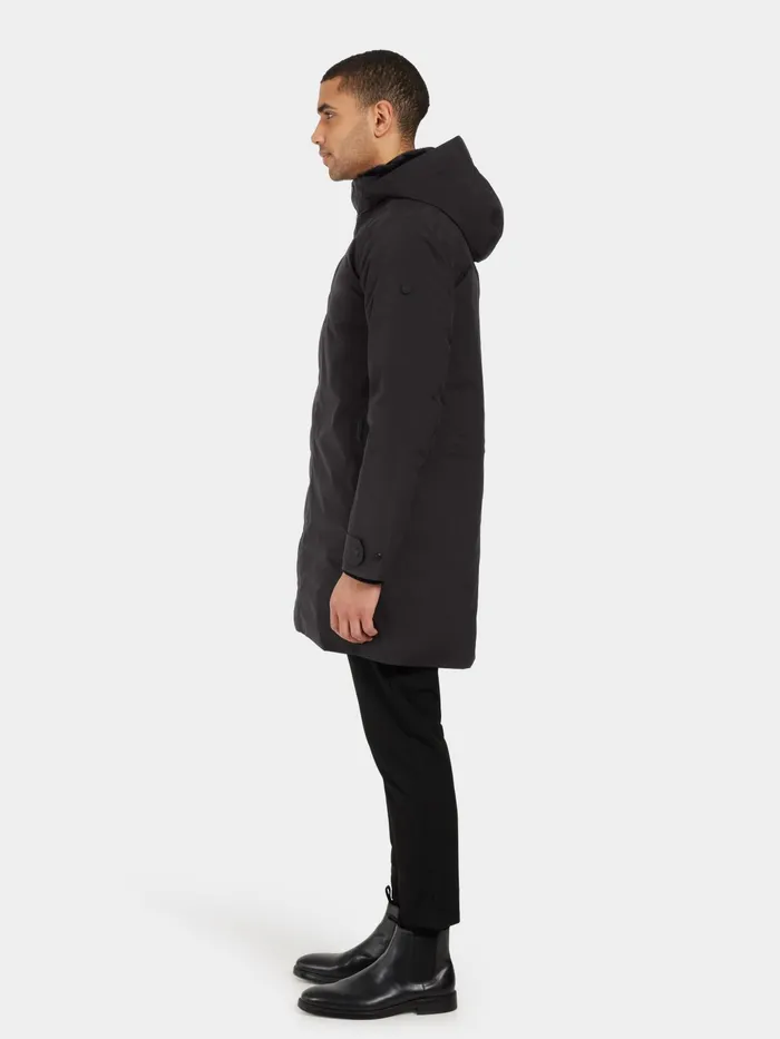 Men Viktor Parka Black Didriksons Autumn Jackets