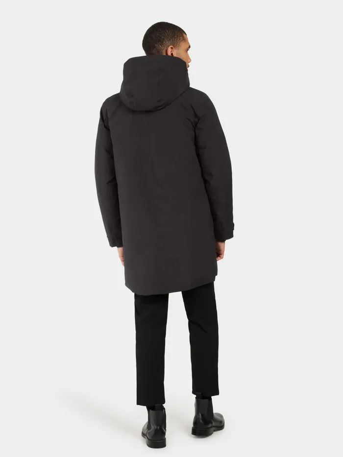 Men Viktor Parka Black Didriksons Autumn Jackets