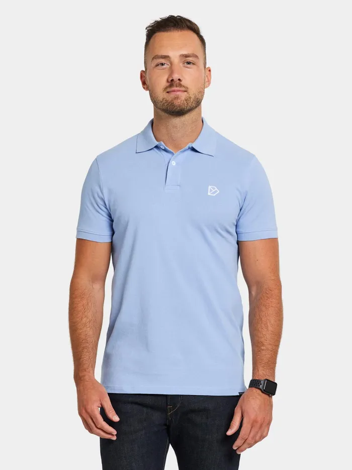 Men Ville Pike Sea Blue Didriksons TShirts and Polos