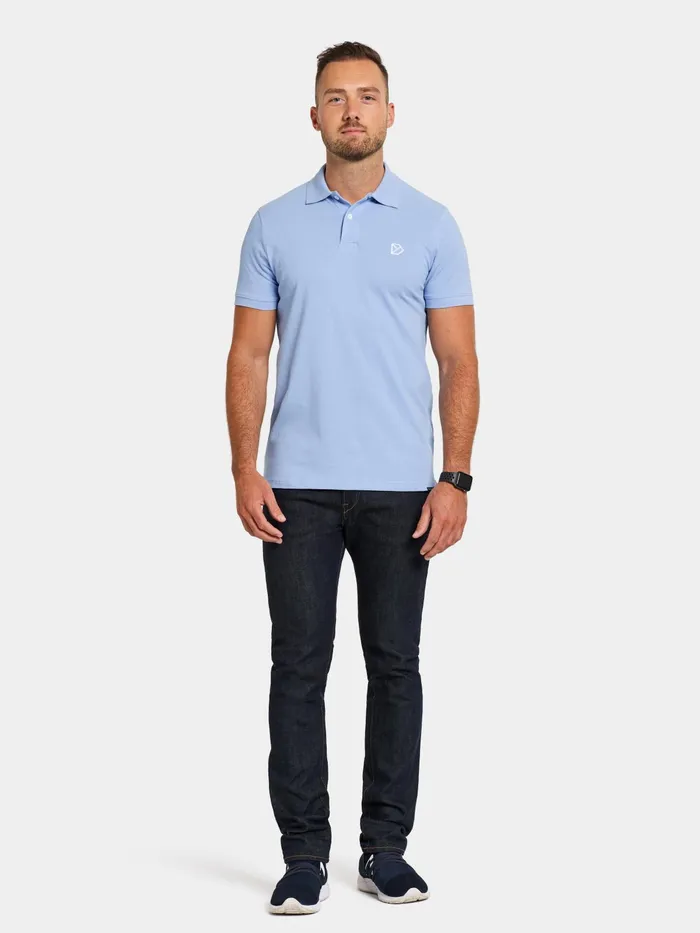 Men Ville Pike Sea Blue Didriksons TShirts and Polos