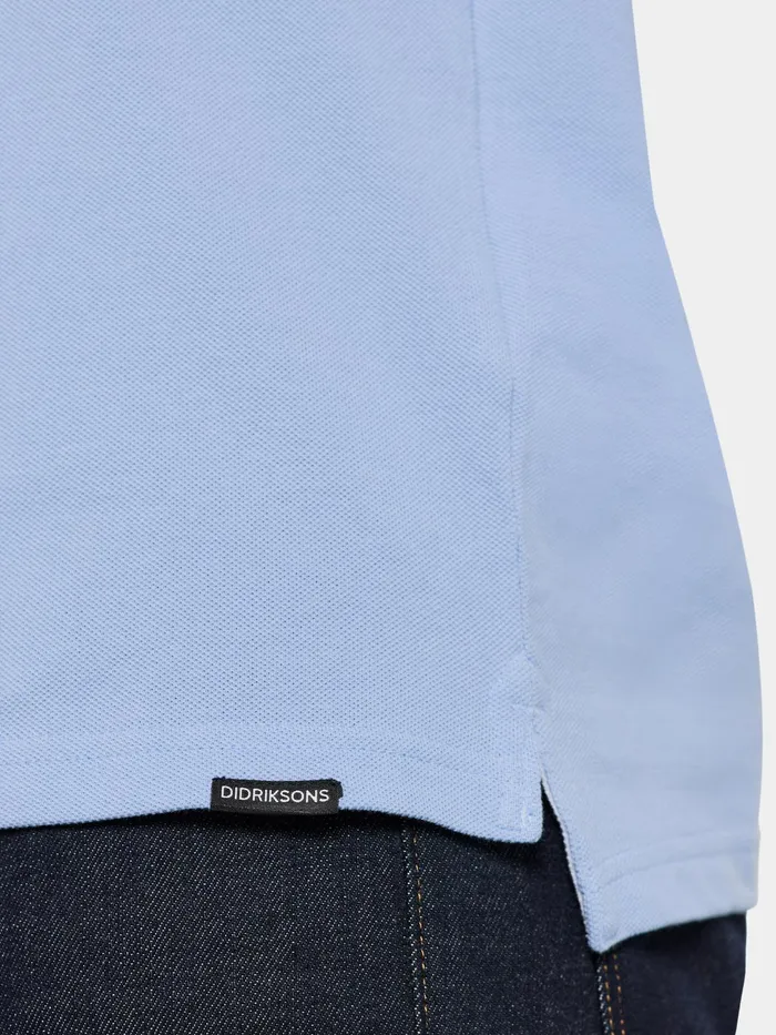 Men Ville Pike Sea Blue Didriksons TShirts and Polos