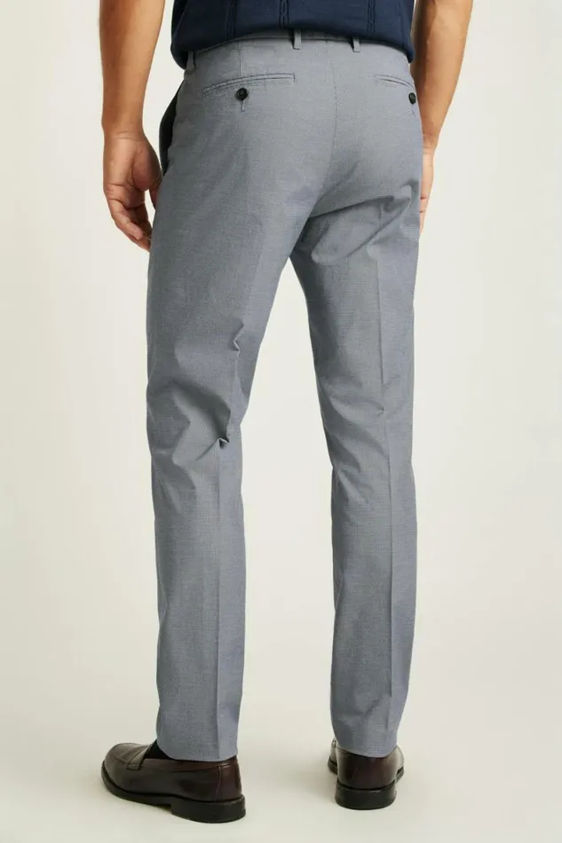 Men Weekday Warrior Dress Pants Monday Blue Basketweave Bonobos Dress Pants