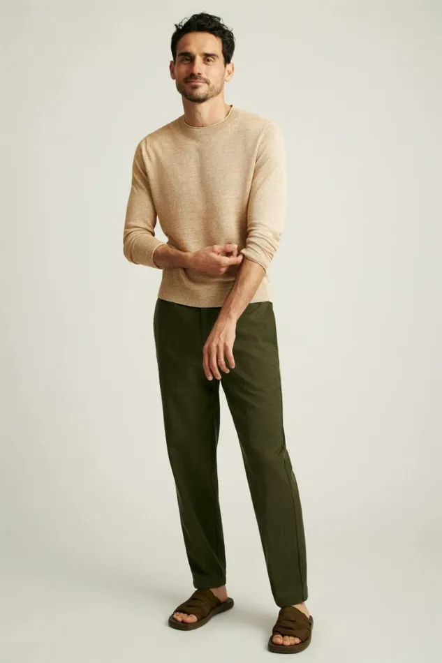 Men Weekend Wanderer Pant Olive Brown Bonobos Joggers and Athleisure