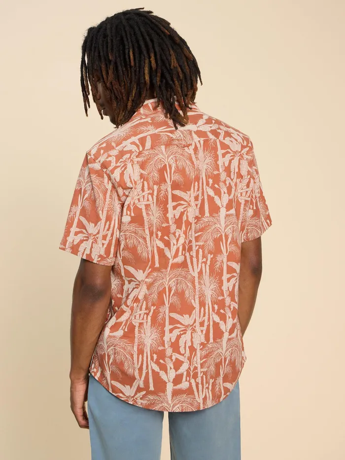 Men White Stuff Clothing Cactus Printed Shirt Men White Stuff Clothing Cactus Printed Shirt