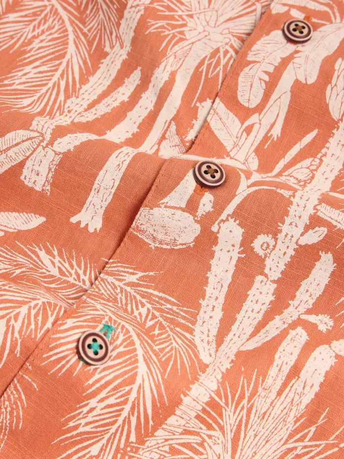 Men White Stuff Clothing Cactus Printed Shirt Men White Stuff Clothing Cactus Printed Shirt