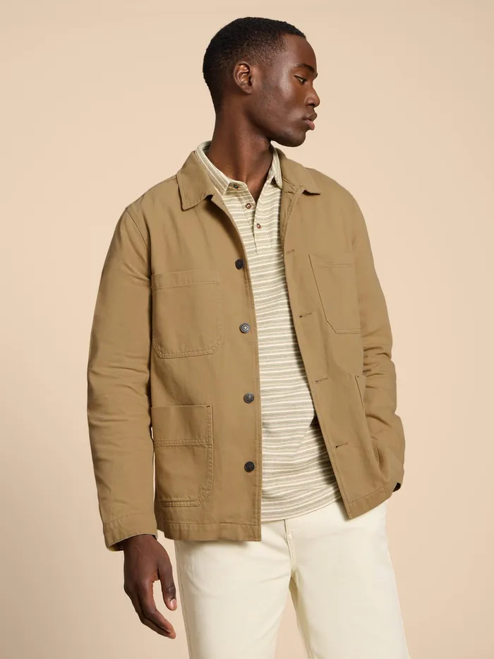 Men White Stuff Clothing Clayton Workwear Jacket