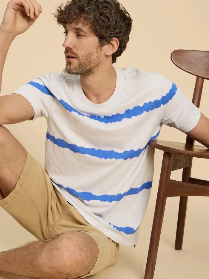 Men White Stuff Clothing Tie Dye Tee