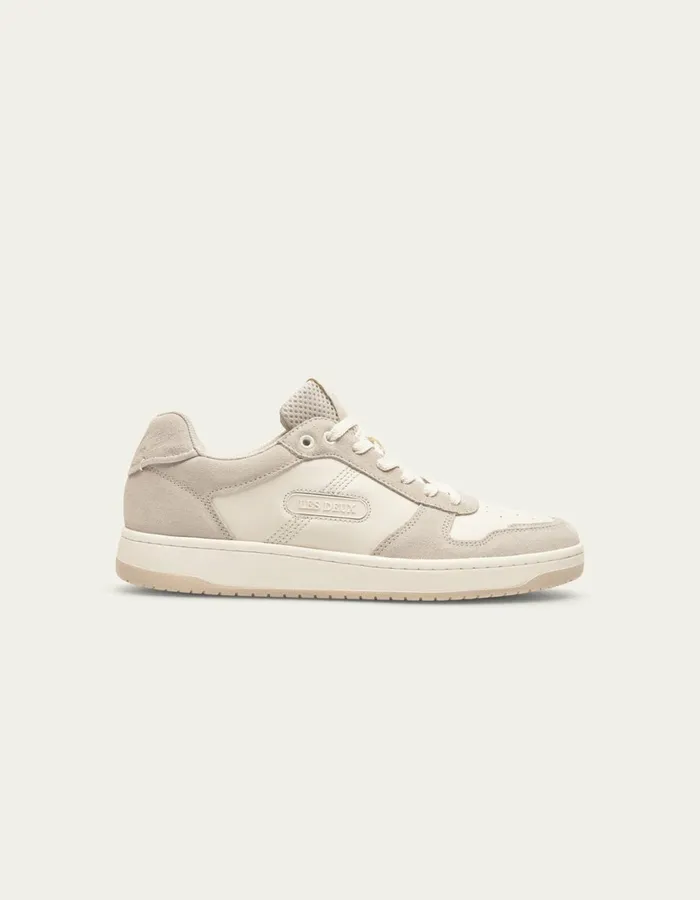 Men Wright Basketball Sneaker 8211 WhiteFeather Grey Les Deux Shoes