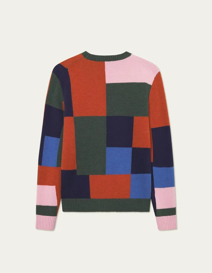 Men Yale Colorblock Knit 8211 Multicolor Les Deux Knitwear Men Yale Colorblock Knit 8211 Multicolor Les Deux Knitwear