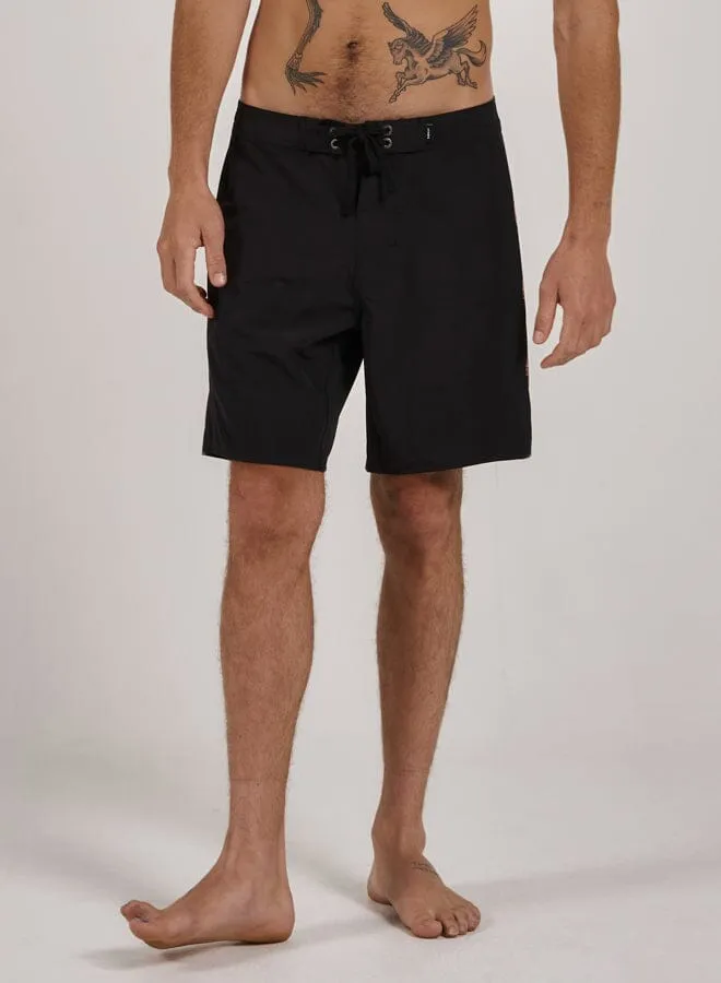Mens Acid Test Boardshort Washed Black Thrills Shorts