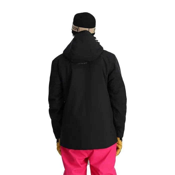 Mens Anthem Black Spyder Insulated