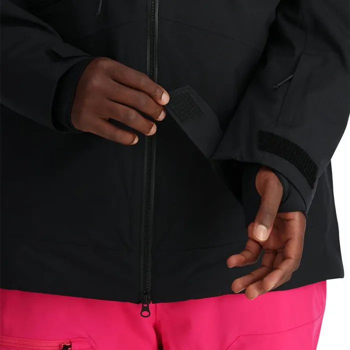 Mens Anthem Black Spyder Insulated