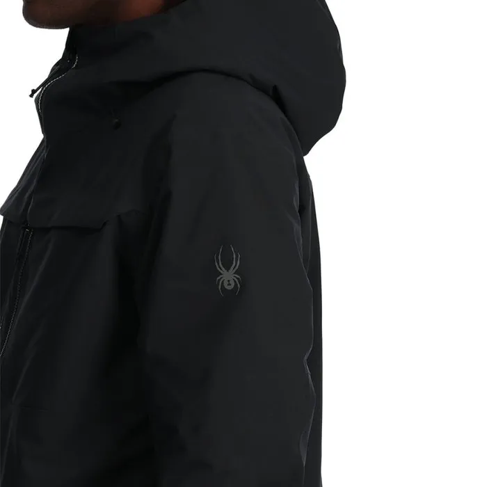 Mens Anthem Black Spyder Insulated