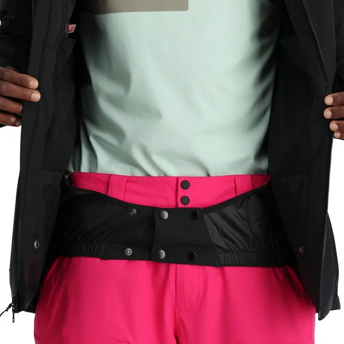 Mens Anthem Black Spyder Insulated