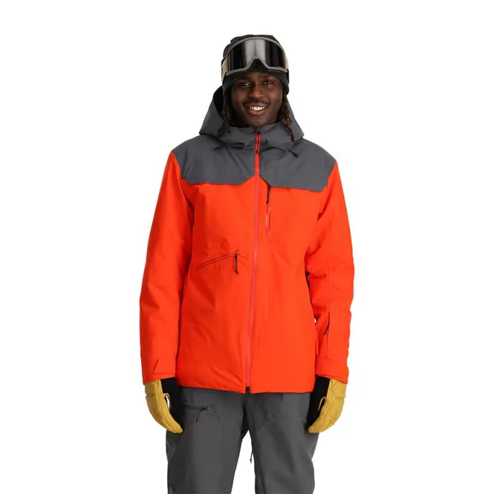 Mens Anthem Twisted Orange Spyder Insulated