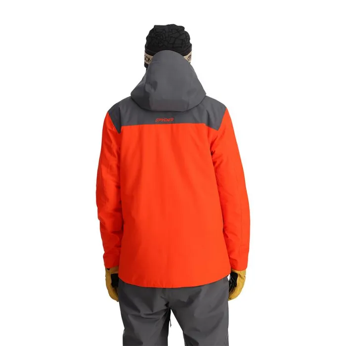 Mens Anthem Twisted Orange Spyder Insulated